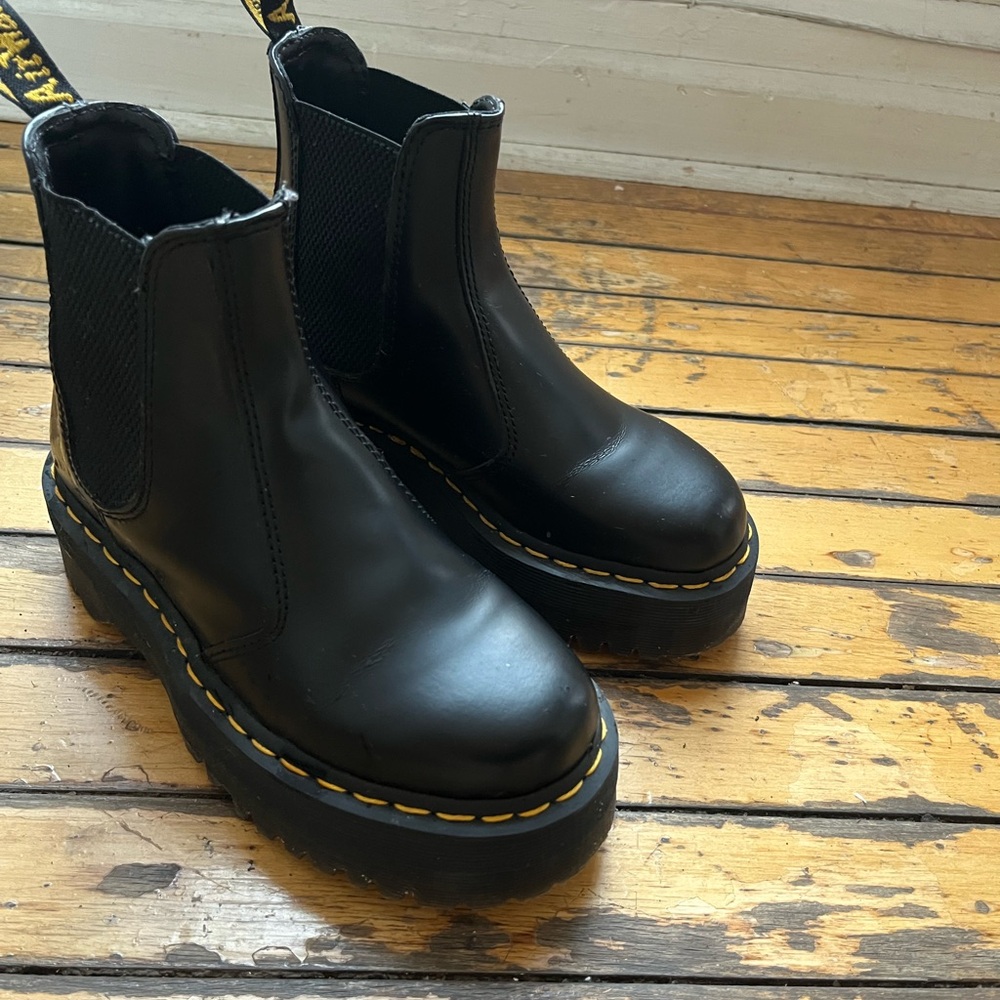 Dr. Martens Platform Chelsea Boots